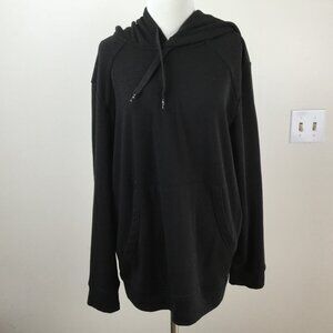 Ethika Black Drawstring Hooded Sweatshirt l